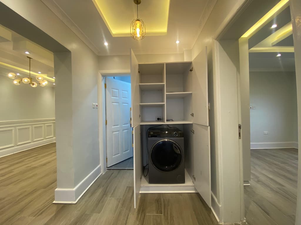Laundry area